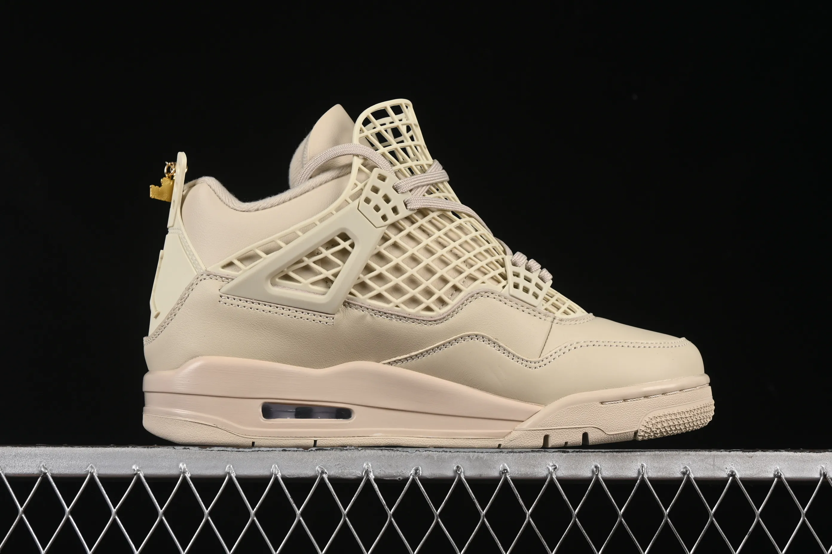 All categories Air Jordan Jordan series basketball shoes Air Jordan 4 Air Jordan 4 NET "Rattan" AJ4 Joe 4 soft and elegant rattan color cultural basketball shoes FN7251-200